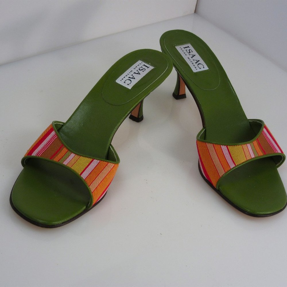 ISAAC MIZRAHI WOMEN'S MULE HEEL